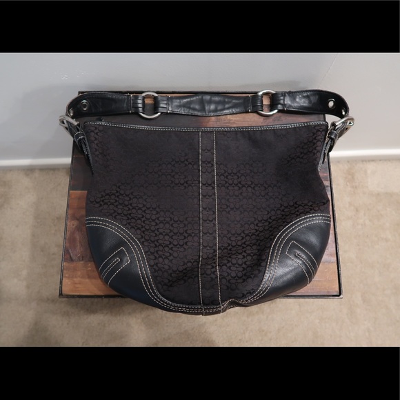 Black Coach Purse - Picture 2 of 7